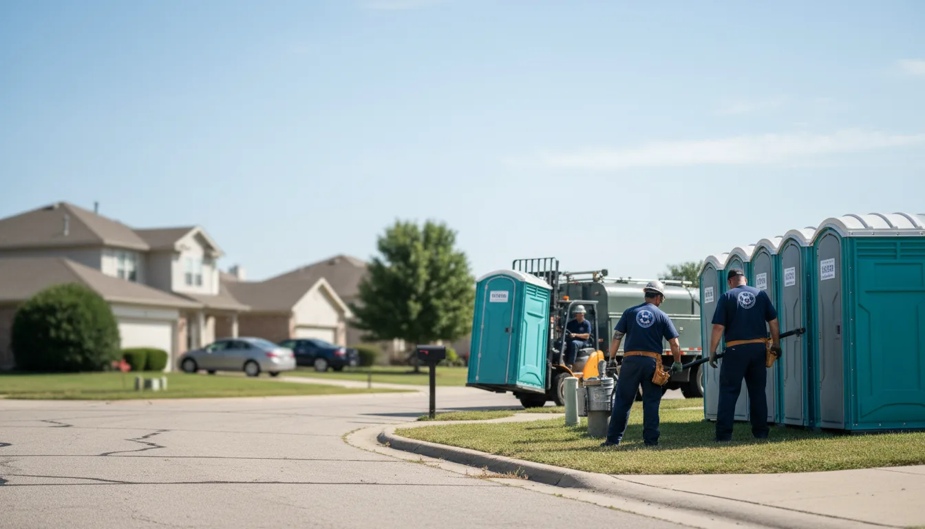 Porta Potty Rental in Cooper, TX near me
